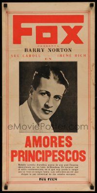 5y023 EXALTED FLAPPER Argentinean '30s cool different close-up of Barry Norton!