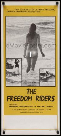 5y046 FREEDOM RIDERS Aust daybill '72 super sexy completely naked Aussie surfer girl!
