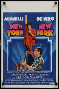 5y039 NEW YORK NEW YORK Belgian '77 Robert De Niro plays sax while Liza Minnelli sings!