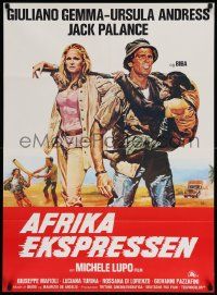 5y638 AFRICA EXPRESS Danish '76 sexy artwork of jungle adventurer Ursula Andress!