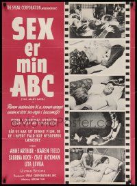 5y639 ALLEY CATS Danish '68 Anne Arthur, Radley Metzger directed sex & violence!