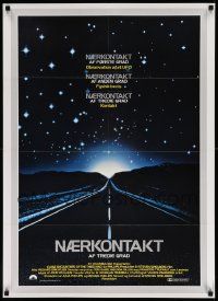 5y656 CLOSE ENCOUNTERS OF THE THIRD KIND Danish '77 Steven Spielberg sci-fi classic!