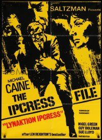 5y679 IPCRESS FILE Danish R80s Michael Caine in the spy story of the century!