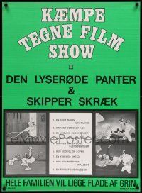 5y682 KAEMPE TEGNE FILM SHOW Danish '60s Pink Panther and Popeye the Sailor, part II!