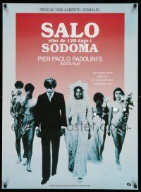 5y707 SALO OR THE 120 DAYS OF SODOM Danish R99 Pier Paolo Pasolini's Salo o 120 Giornate di Sodoma!