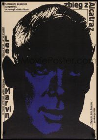 5y776 POINT BLANK Polish 23x33 '70 cool Zelek art of Lee Marvin, John Boorman film noir!