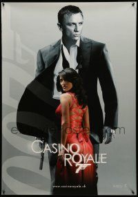 5y094 CASINO ROYALE teaser Swiss '06 Daniel Craig as James Bond, sexy Caterina Murino as Solange!