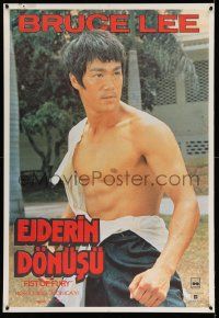 5y013 BRUCE LEE Turkish R80s great different image of kung fu master Bruce Lee, Ejderin Donusu!