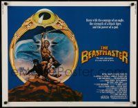 5z535 BEASTMASTER 1/2sh '82 Taylor art of bare-chested Marc Singer & sexy Tanya Roberts!