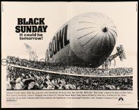 5z545 BLACK SUNDAY 1/2sh '77 Frankenheimer, Goodyear Blimp zeppelin disaster at the Super Bowl!