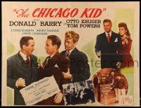 5z576 CHICAGO KID 1/2sh '45 Don Red Barry, Otto Kruger, Tom Powers, Lynne Roberts!