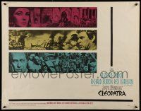 5z581 CLEOPATRA 1/2sh '63 Elizabeth Taylor, Richard Burton, Rex Harrison, different image!