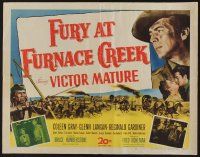 5z639 FURY AT FURNACE CREEK 1/2sh '48 Victor Mature & Coleen Gray western!