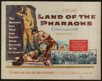 5z720 LAND OF THE PHARAOHS 1/2sh '55 sexy Egyptian Joan Collins, Howard Hawks!
