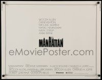 5z750 MANHATTAN 1/2sh '79 Woody Allen & Diane Keaton in classic film!