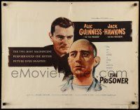 5z805 PRISONER 1/2sh '55 Jack Hawkins accuses bald Cardinal Alec Guinness of treason!