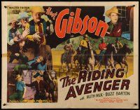 5z829 RIDING AVENGER 1/2sh '36 cowboy Hoot Gibson in another big-thrill western!