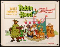 5z833 ROBIN HOOD 1/2sh '73 Walt Disney's cartoon version, the way it REALLY happened!