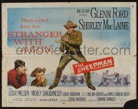 5z872 SHEEPMAN 1/2sh '58 cowboy Glenn Ford, Shirley MacLaine, Mickey Shaughnessy!