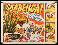 5z890 SKABENGA style A 1/2sh '55 African jungle thriller, wild raw adventure, the killer lust!
