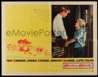 5z940 SUSAN SLADE 1/2sh '61 Troy Donahue & Connie Stevens, Delmer Daves!