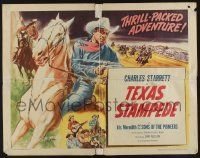 5z574 CHARLES STARRETT 1/2sh '52 The Durango Kid & Iris Meredith in Texas Stampede!