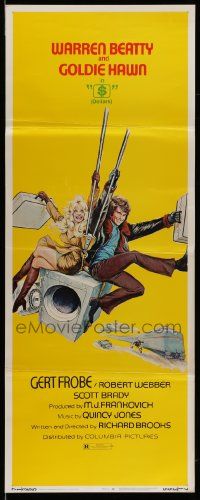 5z002 $ insert '71 art of bank robbers Warren Beatty & Goldie Hawn!