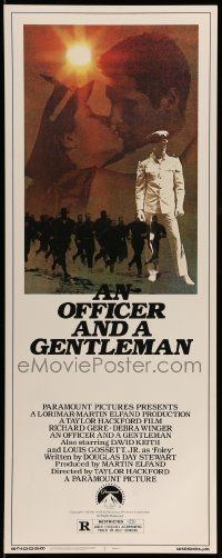 5z294 OFFICER & A GENTLEMAN insert '82 Richard Gere & Debra Winger in love & in the U.S. Navy!