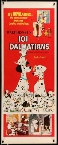 5z298 ONE HUNDRED & ONE DALMATIANS insert R69 most classic Walt Disney canine family cartoon!