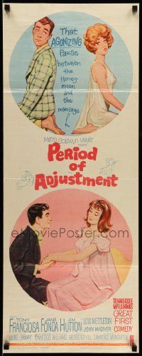 5z314 PERIOD OF ADJUSTMENT insert '62 art of sexy Jane Fonda in nightie getting used to marriage!