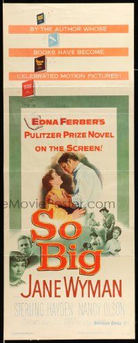 5z395 SO BIG insert '53 Jane Wyman, Sterling Hayden, from Edna Ferber's Pulitzer Prize novel!