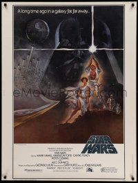 6a253 STAR WARS style A 30x40 '77 George Lucas classic sci-fi epic, iconic art by Tom Jung!