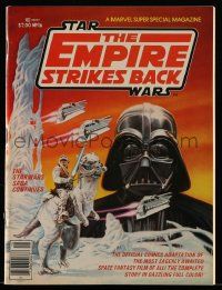 6a169 EMPIRE STRIKES BACK comic magazine '80 the official comics adaptation of most awaited film!