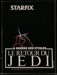 6a124 RETURN OF THE JEDI French movie magazine '83 Starfix, contains over 200 color photos!