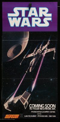 6a170 STAR WARS magazine ad '91 George Lucas classic, Nintendo, Death Star, space battle!