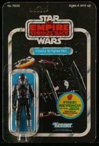 6a416 EMPIRE STRIKES BACK Kenner action figure '82 Imperial TIE fighter pilot, from 48 figure set!