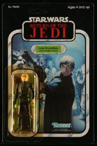 6a428 RETURN OF THE JEDI Kenner action figure '83 Luke Skywalker Jedi Knight from 77 figure set!