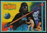 6a052 STAR WARS Hungarian board game '78 unauthorized game with full-color board, box & pieces!
