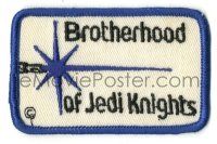 6a060 STAR WARS 2x3 patch '77 different Brotherhood of Jedi Knights with lightsaber art!