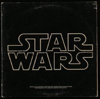 6a025 STAR WARS soundtrack album '77 John Williams music from George Lucas classic, has 2 records!
