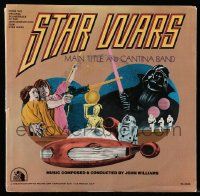6a057 STAR WARS 45RPM soundtrack record '78 the main title & cantina band music by John Williams!