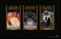 6a354 STAR WARS TRILOGY 11x17 special '97 George Lucas, Empire Strikes Back, Return of the Jedi!