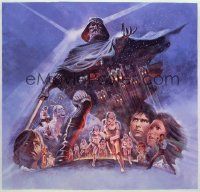6a168 EMPIRE STRIKES BACK 8x10 color transparency '80 Tom Jung art only from purple variant 1sh!