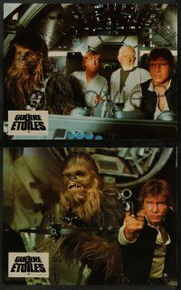 6a112 STAR WARS 12 style A French LCs '77 George Lucas classic sci-fi epic, great different images!