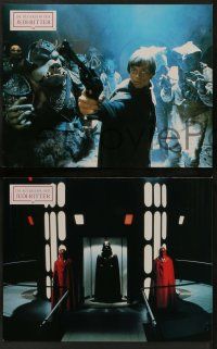 6a114 RETURN OF THE JEDI 20 French LCs '83 George Lucas classic, all the best different images!
