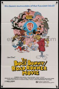 6b151 BUGS BUNNY & ROAD RUNNER MOVIE 1sh '79 Chuck Jones classic comedy cartoon!