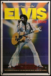 6b279 ELVIS style C int'l 1sh '79 Kurt Russell as Presley, directed by John Carpenter, rock & roll!