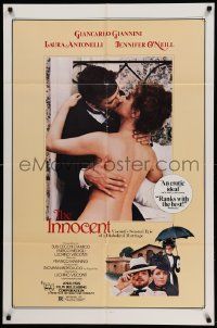 6b413 INNOCENT 1sh '79 Luchino Visconti's final movie, L'Innocente, Giannini, Antonelli