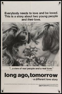 6b464 LONG AGO TOMORROW 1sh '71 early Malcolm McDowell & Nanette Newman, The Raging Moon!