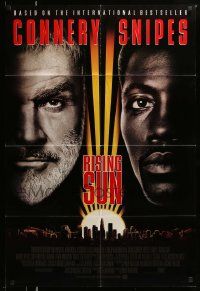 6b646 RISING SUN style A int'l DS 1sh '93 Sean Connery, Wesley Snipes, Harvey Keitel